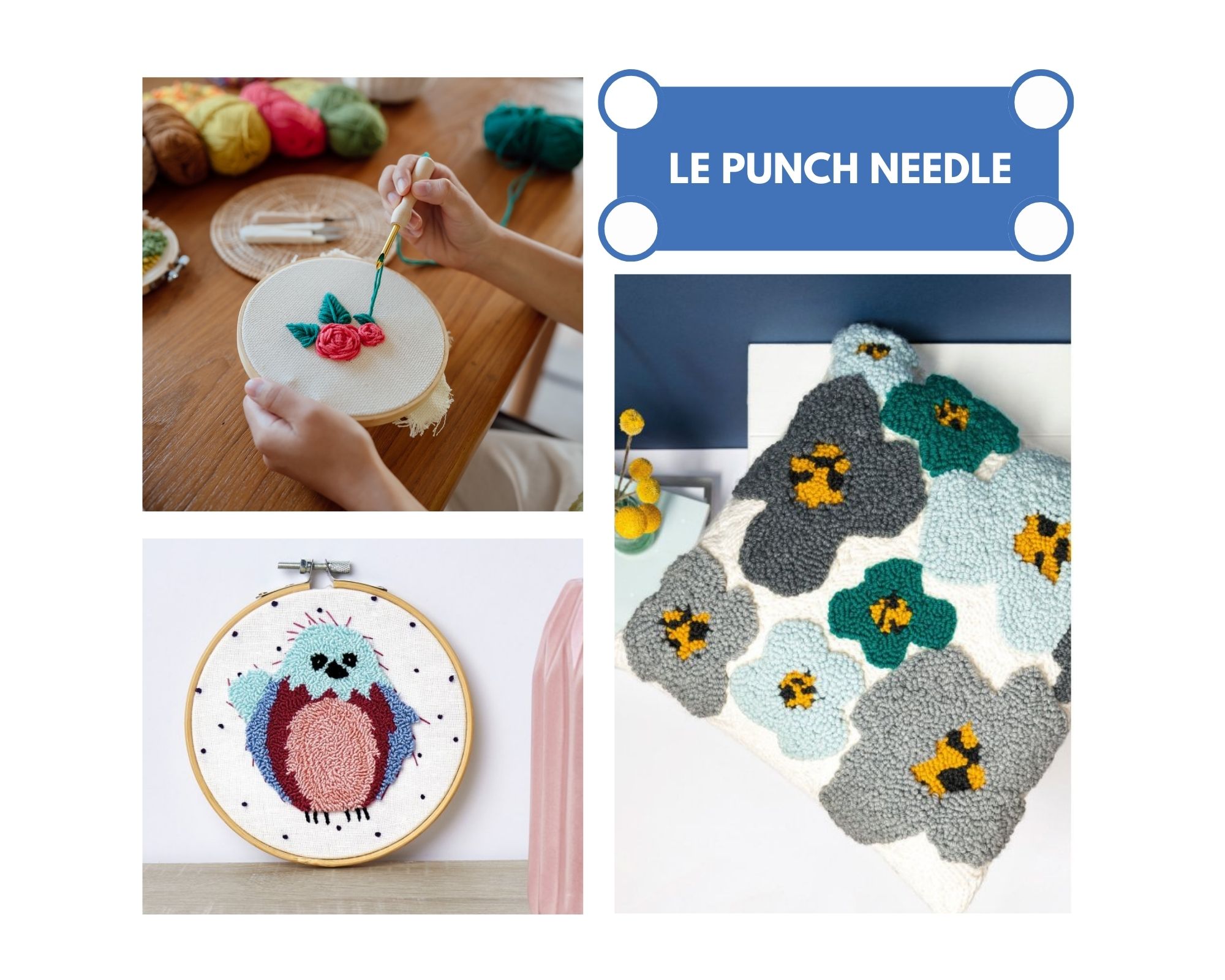 création punch needle